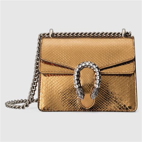 gucci dionysus python mini bag